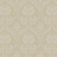 Обои Solo Le Sete S106 Винил на флизелине (1,06*10,05) Бежевый/Золото, Дамаск — фото 1, Обои для стен