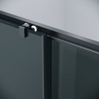 Товар: Душевой уголок Grossman Cosmo 100х80 120.K33.02.1080.21.10 профиль Черный матовый стекло тонированное - фото 7 Душевой уголок Grossman Cosmo 100х80 120.K33.02.1080.21.10 профиль Черный матовый стекло тонированное — фото 7, Душевые уголки