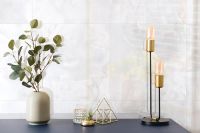 Керамогранит GlobalTile Onyx GT Белый полированный Slim 60х120 см арт-GT120604403PR/30 — фото 11, Керамогранит