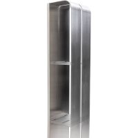 Товар: Металлическая полка Aquanet Магнум 15х100 334114 Сталь браш - фото 3 Металлическая полка Aquanet Магнум 15х100 334114 Сталь браш — фото 3, Полки для ванной и душа