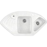 Кухонная мойка Domaci Бьелла DMC-14K DMC-14K-331 Белая — фото 1, Кухонные мойки