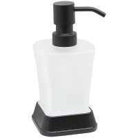 Дозатор для жидкого мыла WasserKRAFT Amper Black K-5499B Черный матовый — фото 1, Дозаторы