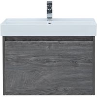 Тумба под раковину Aquanet Nova Lite 60 242570 подвесная Дуб рошелье — фото 1, Тумбы под раковину