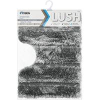 Коврик для ванной комнаты Fixsen Lush 50х40 Серый арт-FX-9001U — фото 2, Коврики для ванной комнаты