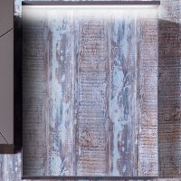 Зеркальный шкаф Бриклаер Кристалл 56 4627125414589 с подсветкой Ясень Анкор темный — фото 1, Мебель для ванной