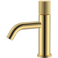 Смеситель для раковины Boheme Stick 121-GG.4 Золото — фото 1, Смесители