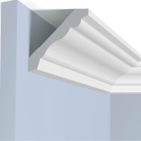 Карниз HIWOOD A1080 2000x56,6x56,6 мм — фото 1, Карнизы