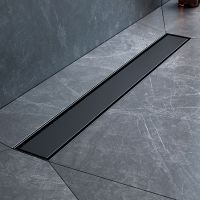 Душевой лоток AM.PM MasterFlow 60 W01SC-U11-060-04BM с Черной матовой решеткой / под плитку Tile — фото 5, Душевые лотки