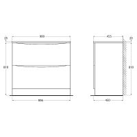 Товар: Тумба под раковину BelBagno 90 ACQUA-900-2C-PIA-BL Bianco Lucido - фото 16 Тумба под раковину BelBagno 90 ACQUA-900-2C-PIA-BL Bianco Lucido — фото 16, Тумбы под раковину