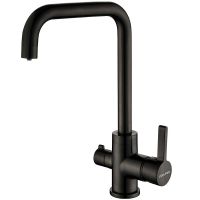 Смеситель для кухни Paulmark Logas Вороненая сталь арт-Lo213021-GM — фото 1, Смесители для кухни