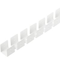 Профиль алюминиевый Arlight 029419 накладной Белый — фото 1, Профили для светодиодных лент