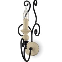 Настенный светильник Maytoni House Karina H631-WL-01-B Черный Белый — фото 2, Светильники