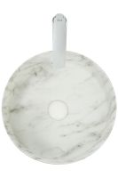 Раковина-чаша WeltWasser Elbach 3134 M820 35 10000004541 Мрамор — фото 2, Раковины накладные