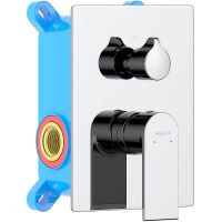 Смеситель для душа Aquatek Лира AQ1446CR Хром — фото 1, Смеситель для душа