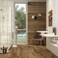 Керамическая плитка Porcelanite Dos 1200 Rectificado Gris Relieve PD59428 настенная 40х120 см — фото 2, Керамическая плитка