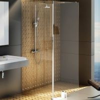 Душевая перегородка Ravak ST Walk-In Corner 120х90 GW1CG7C00Z1 профиль Хром стекло Transparent — фото 3, Душевые перегородки