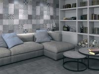 Товар: Керамогранит Kerama Marazzi Карнаби-стрит орнамент серый SG1576N 20х20 см - фото 3 Керамогранит Kerama Marazzi Карнаби-стрит орнамент серый SG1576N 20х20 см — фото 3, Керамогранит