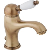 Смеситель для раковины Cezares Elite ELITE-LSM1-02-Bi Бронза — фото 1, Смесители для раковины