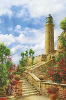 Фреска Ortograf Городской пейзаж 10524 Фактура бархат FX Флизелин (1,8*2,7) Разноцветный, Город/Пейзаж — фото 2, Фрески