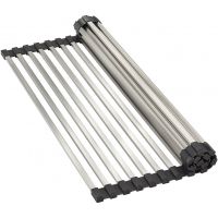 Ролл-мат Milacio Ultra MCU.4533.SS / нержавеющая сталь / 45x36 см — фото 2, Сушилки для кухонных моек