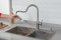 Смеситель для кухни Gappo G4398-45 Нержавеющая сталь — фото 2, Смесители для кухни