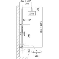 Товар: Душевая система Paffoni Mini Birillo ZCOL638KLIQCR с термостатом Хром - фото 4 Душевая система Paffoni Mini Birillo ZCOL638KLIQCR с термостатом Хром — фото 4, Душевые стойки