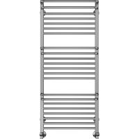 Водяной полотенцесушитель Terminus Орион П22 500х1200 4670078529763 Хром, нижнее подключение, G 1/2" ВР, с угловым соединением — фото 2, Водяные полотенцесушители