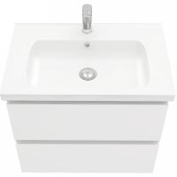 Товар: Тумба под раковину Laparet Electra 70 LE-WCAB-70-01 подвесная Белая глянцевая - фото 3 Тумба под раковину Laparet Electra 70 LE-WCAB-70-01 подвесная Белая глянцевая — фото 3, Мебель для ванной