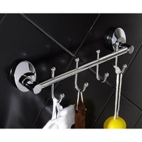 Крючки для полотенец Fixsen Europa FX-21805-4 Хром — фото 2, Крючки для полотенец