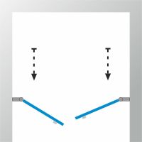 Товар: Душевая дверь Triton Дабл 100 Щ0000036862 профиль Хром стекло прозрачное - фото 10 Душевая дверь Triton Дабл 100 Щ0000036862 профиль Хром стекло прозрачное — фото 10, Душевые двери в нишу