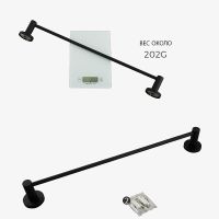 Товар: Полотенцедержатель Frap F302 F30201 Черный матовый - фото 6 Полотенцедержатель Frap F302 F30201 Черный матовый — фото 6, Полотенцедержатели