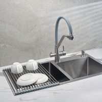 Ролл-мат Ростовская Мануфактура Сантехники Sush-2 Серый — фото 3, Сушилки для кухонных моек