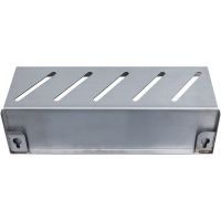 Металлическая полка Aquanet Магнум 30 334113 Сталь браш — фото 10, Полки для ванной и душа