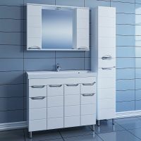 Товар: Тумба под раковину СанТа Родос 100 206016 Белая - фото 6 Тумба под раковину СанТа Родос 100 206016 Белая — фото 6, Тумбы под раковину