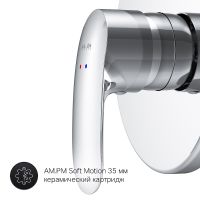 Товар: Смеситель для душа AM.PM Like F8075000 Хром - фото 9 Смеситель для душа AM.PM Like F8075000 Хром — фото 9, Смеситель для душа