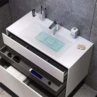 Тумба под раковину AM.PM Inspire V2.0 120 M50AFHX1203EGM подвесная Серая матовая — фото 3, Тумбы под раковину