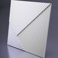 Гипсовая 3д панель Artpole Platinum Fields 2 GD-0008-2 глянцевая 600x600 мм — фото 1, Гипсовые 3Д панели