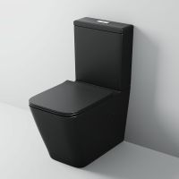 Унитаз компакт Grossman GR-4445BMS Черный матовый с бачком и сиденьем Микролифт — фото 4, Напольные унитазы