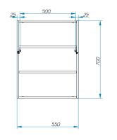 Товар: Зеркальный шкаф Эстет Monaco 60 ФР-00002153 Белый - фото 4 Зеркальный шкаф Эстет Monaco 60 ФР-00002153 Белый — фото 4, Зеркальные шкафы в ванную