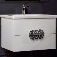 Тумба под раковину Boheme Armadi Art NeoArt 100 830-100-WH подвесная White — фото 1, Мебель для ванной