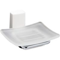 Мыльница WasserKRAFT Leine K-5029W Хром — фото 1, Мыльницы