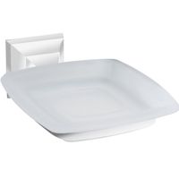 Мыльница Art&Max Zoe AM-G-6834-Bi Белая — фото 1, Мыльницы