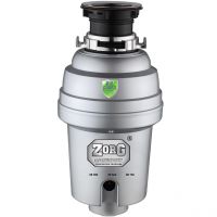 Измельчитель пищевых отходов ZorG ZR-75 D Нержавеющая сталь — фото 1, Измельчители пищевых отходов