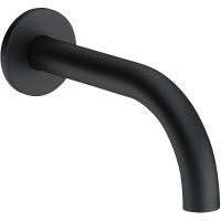 Излив для смесителя Kludi Bozz 3850539 Черный матовый — фото 1, Изливы