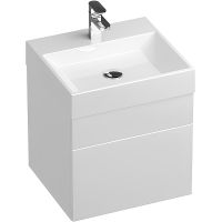 Тумба под раковину Ravak SD Natural 50 X000001051 подвесная Белая глянцевая — фото 1, Тумбы под раковину