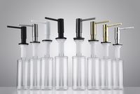 Дозатор для моющего средства Paulmark Decus D004-CR Хром — фото 2, Дозаторы для кухонных моек