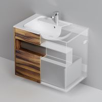 Товар: Тумба под раковину AM.PM Func 80 M8FFUX0801OF подвесная Дуб крафт - фото 8 Тумба под раковину AM.PM Func 80 M8FFUX0801OF подвесная Дуб крафт — фото 8, Тумбы под раковину