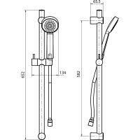 Товар: Душевой гарнитур Koller Pool Round SR03600 Хром - фото 2 Душевой гарнитур Koller Pool Round SR03600 Хром — фото 2, Душевое оборудование. Душевая программа