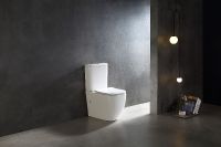 Унитаз компакт SantiLine SL-5026 Белый с бачком и сиденьем Микролифт — фото 5, Напольные унитазы