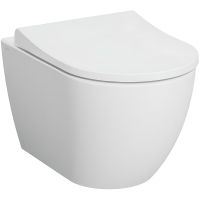 Унитаз Vitra Mia Round SmoothFlush 7510B003-0075 подвесной без сиденья — фото 1, Подвесные унитазы